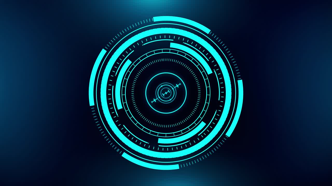 Hologram hud gui futuristic element circle abstract digital technology ui futuristic hud virtual