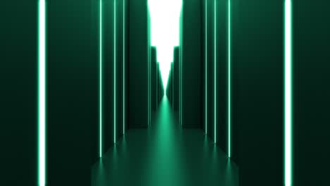 futuristic shiny background tunnel