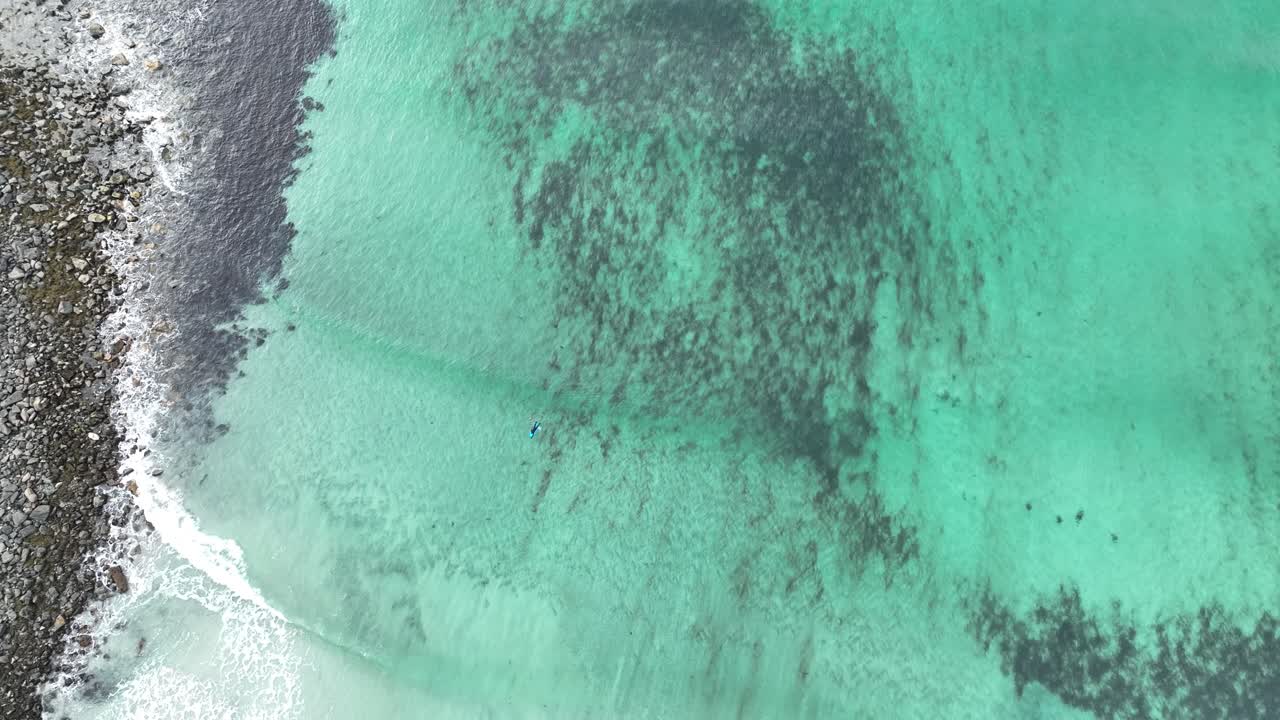 노르웨이 로포텐 의 서퍼 의 위상