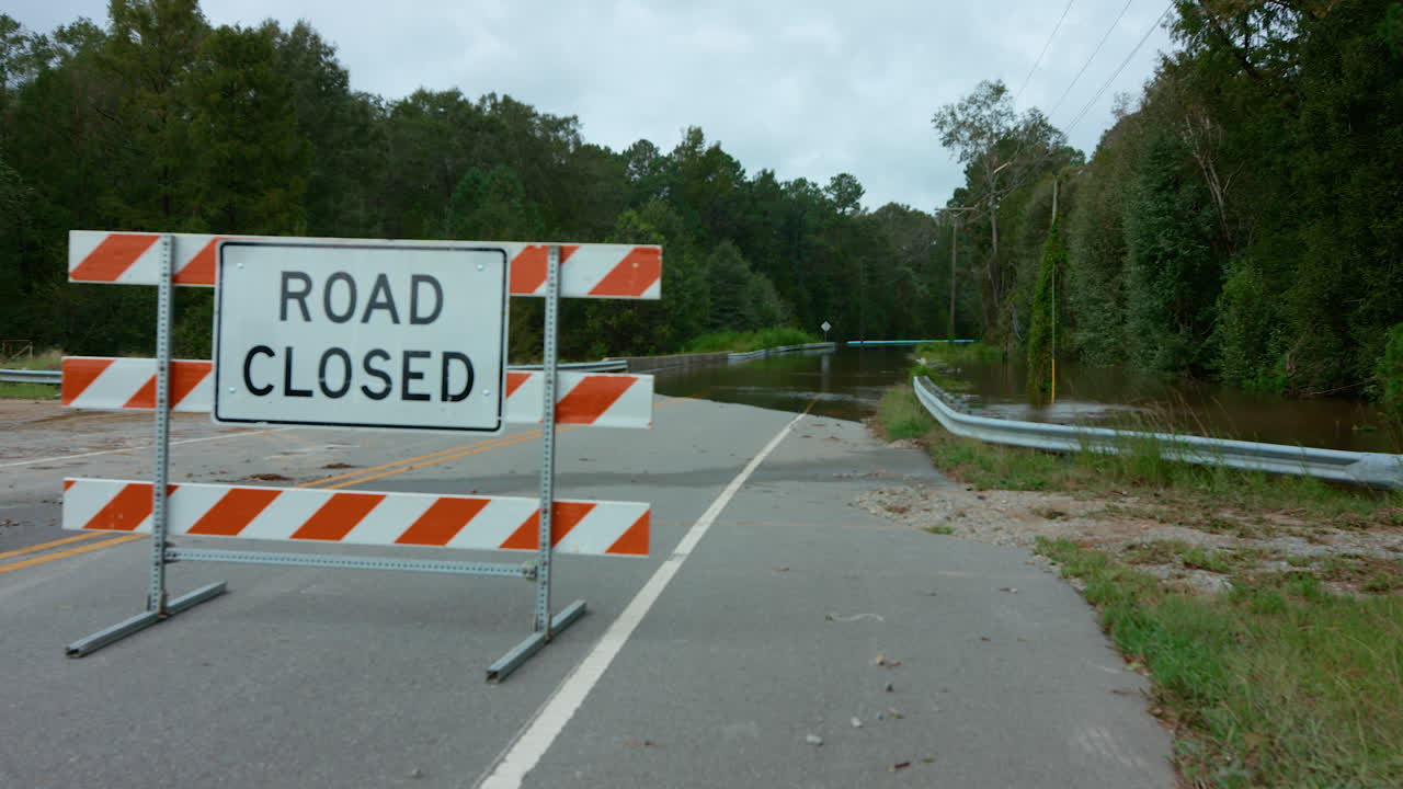 Road Closed Due to Flooding