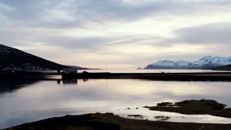 Drone-shots-of-one-of-the-fjords-of-east-Iceland