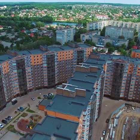 residential area buildings