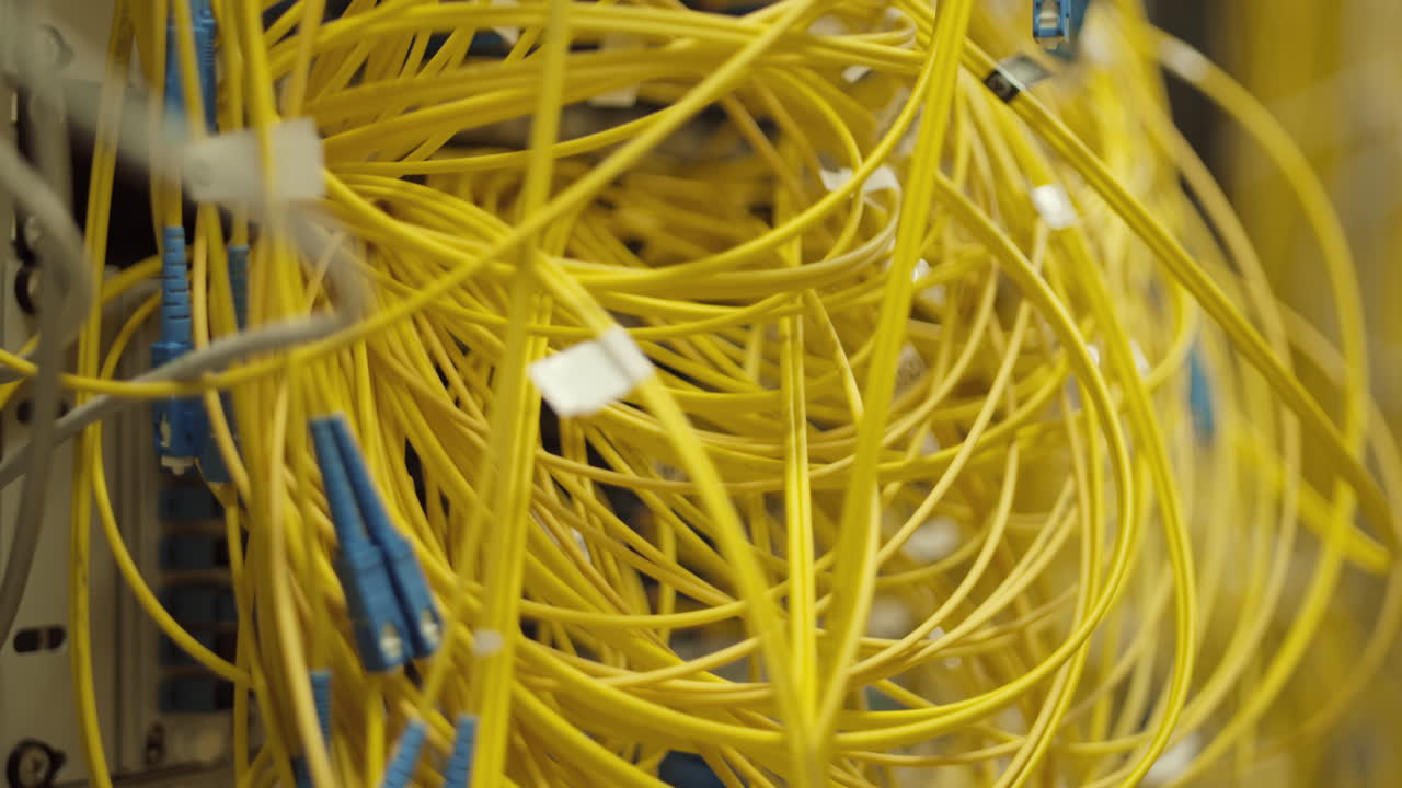 Yellow Wired in Data Center