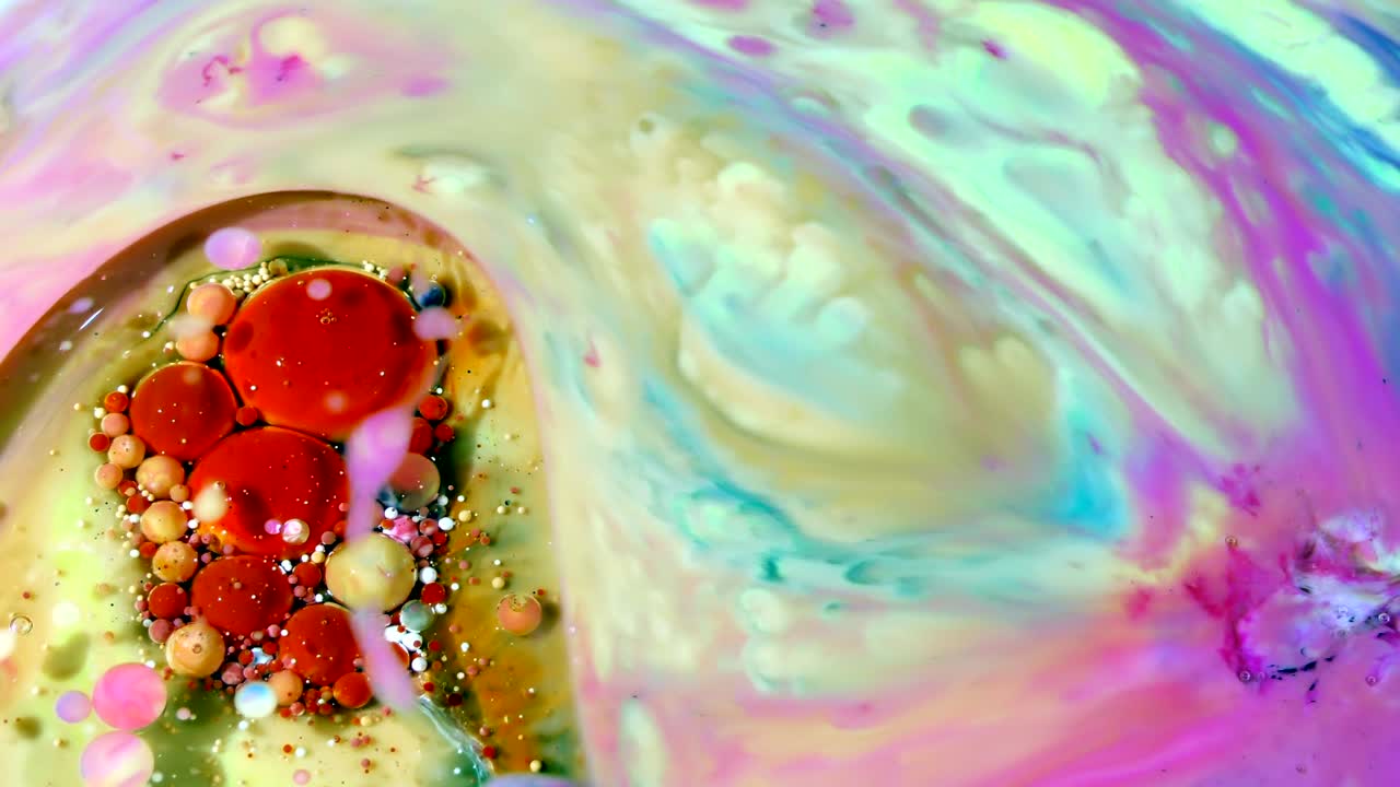 pintura de tinta de arte explotan difusión en la esfera