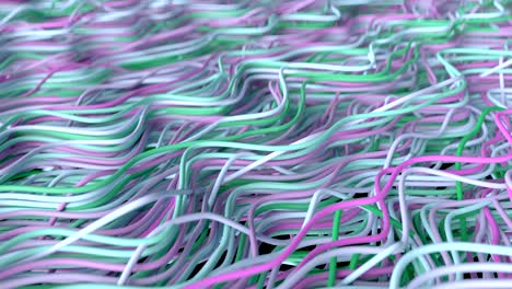 linee tecnologiche astratte e futuristiche.