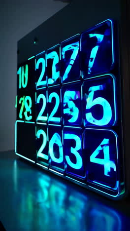 dynamic led display art piece