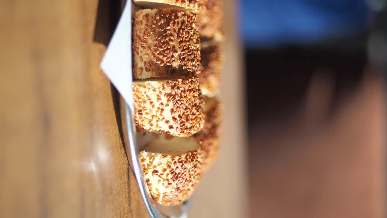 Simit with Sesame Seeds