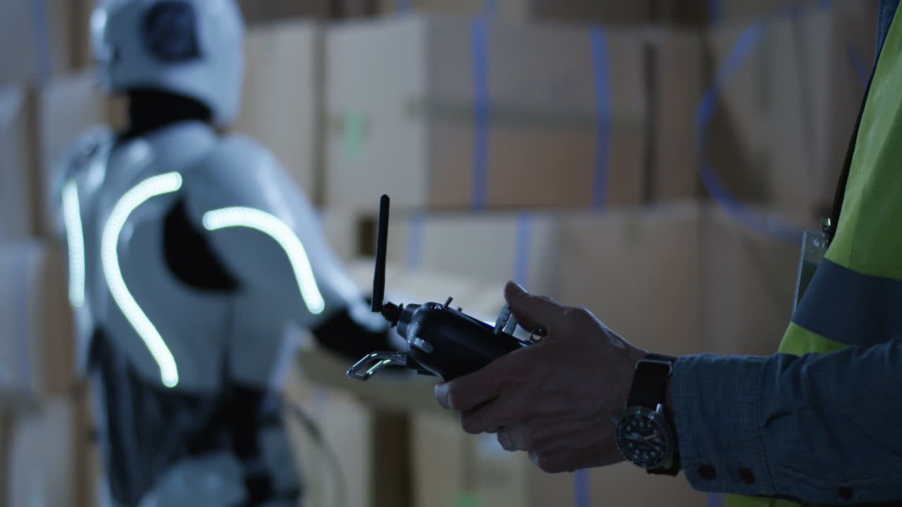 Robot Control in Warehouse