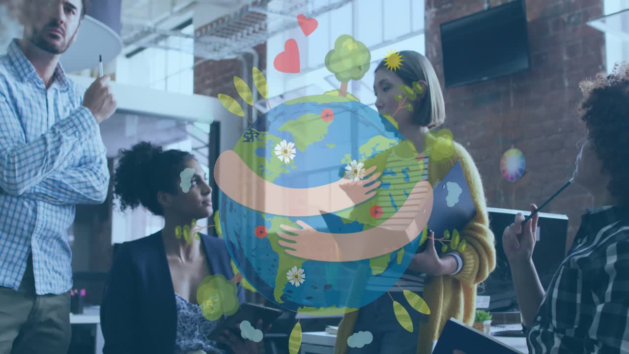 Ho lavorato con un gruppo eterogeneo di colleghi per progettare un'attività creativa