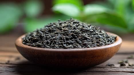 bowl of green tea