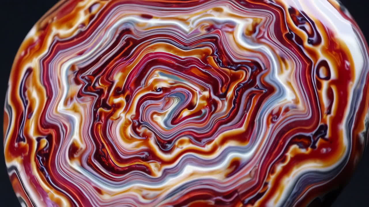 Abstract Swirling Marble Texture
