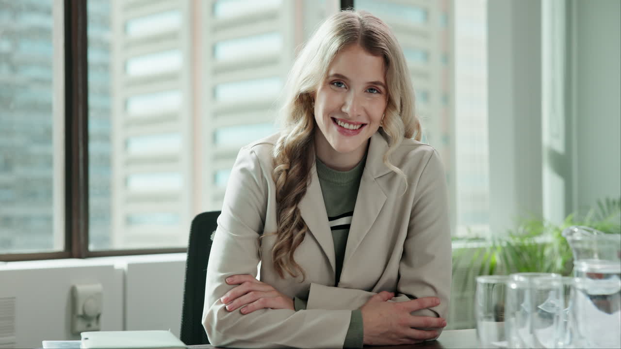 Imprenditrice professionista in ufficio