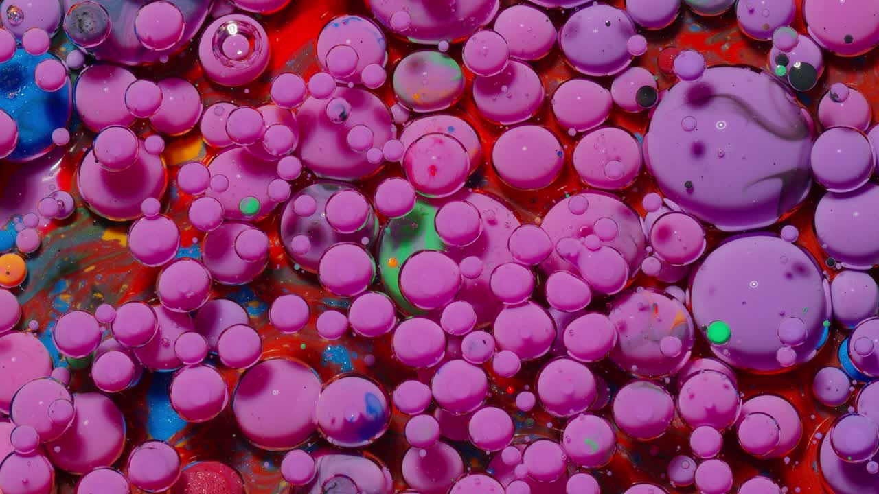 Colorful Abstract Liquid Art