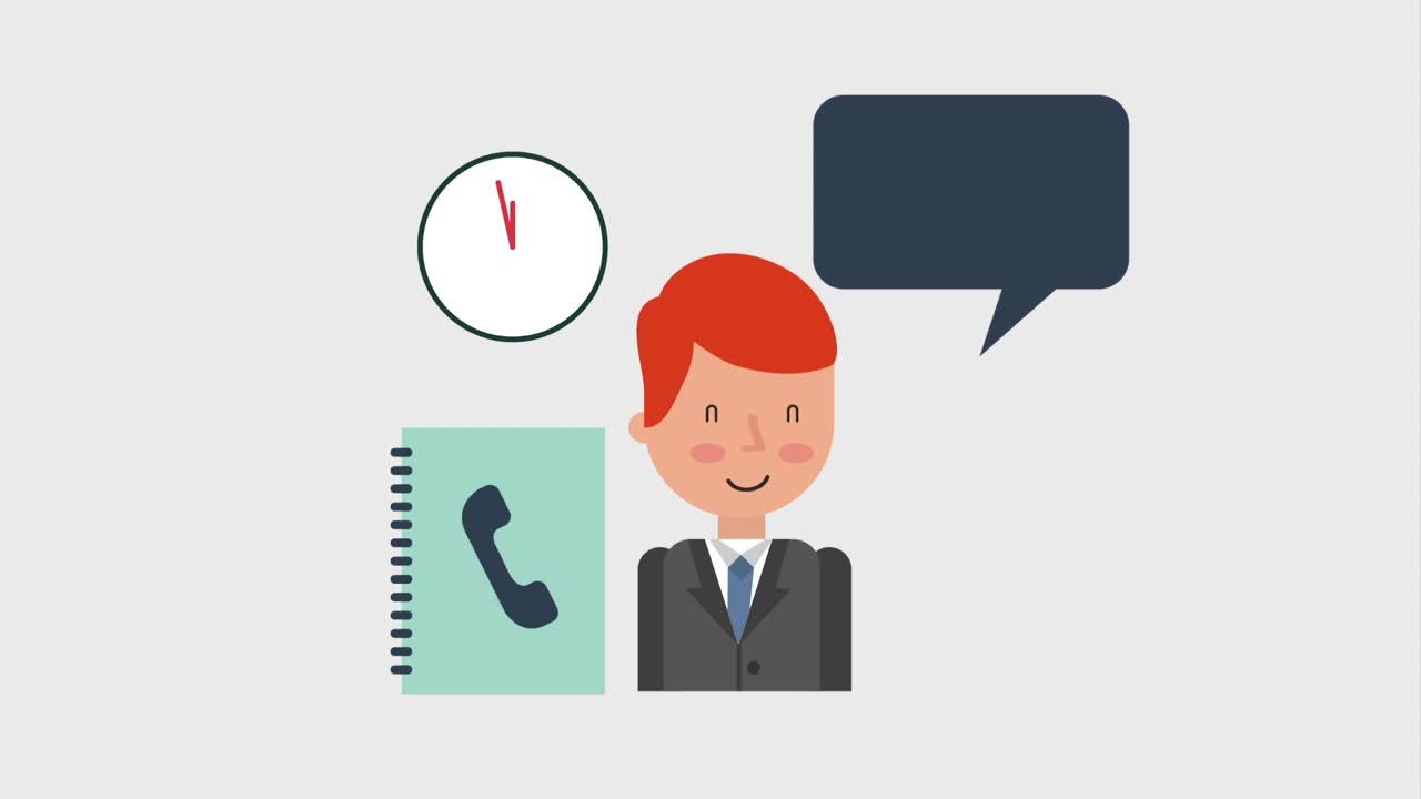 사무실에서 일하는 사람들