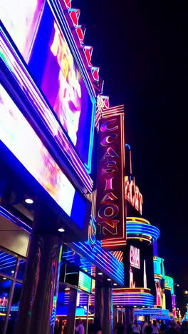 casion theater at night