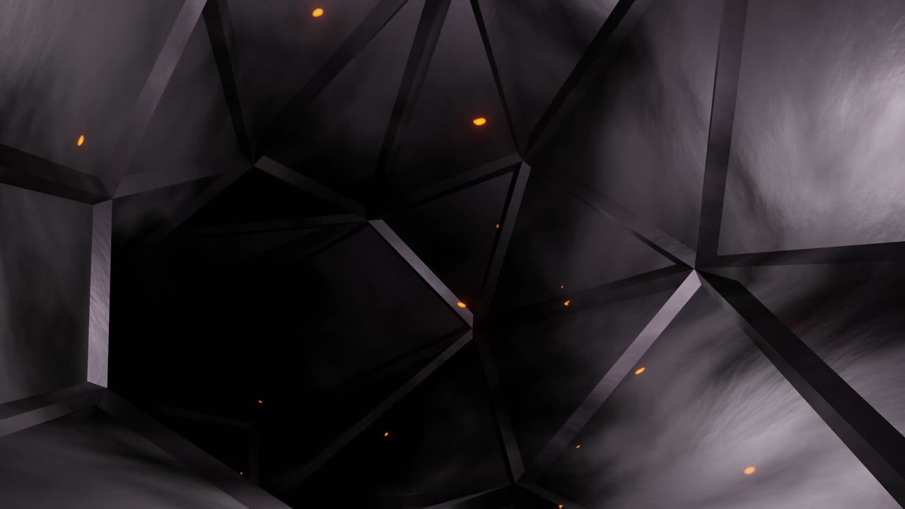 абстрактный туннель, бесшовный анимационный научно-фантастический коридор, фон, 4k цикл