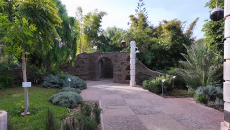 olhao garden jardin agadir morocco public park nature north africa tourist attraction