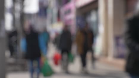 sidewalk-street-business-ppl-walking-at-Danforth-village