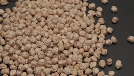 garbanzos secos legumbres sin cocer rotación, dieta mediterránea nutrición saludable vegetariana o vegana