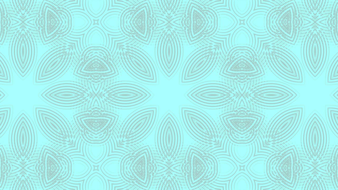 Geometric pattern simple line kaleidoscope motion graphics
