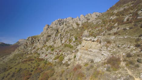 paisaje de montaña de otoño