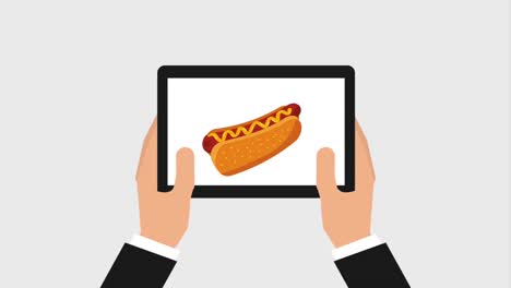 comida rápida en línea