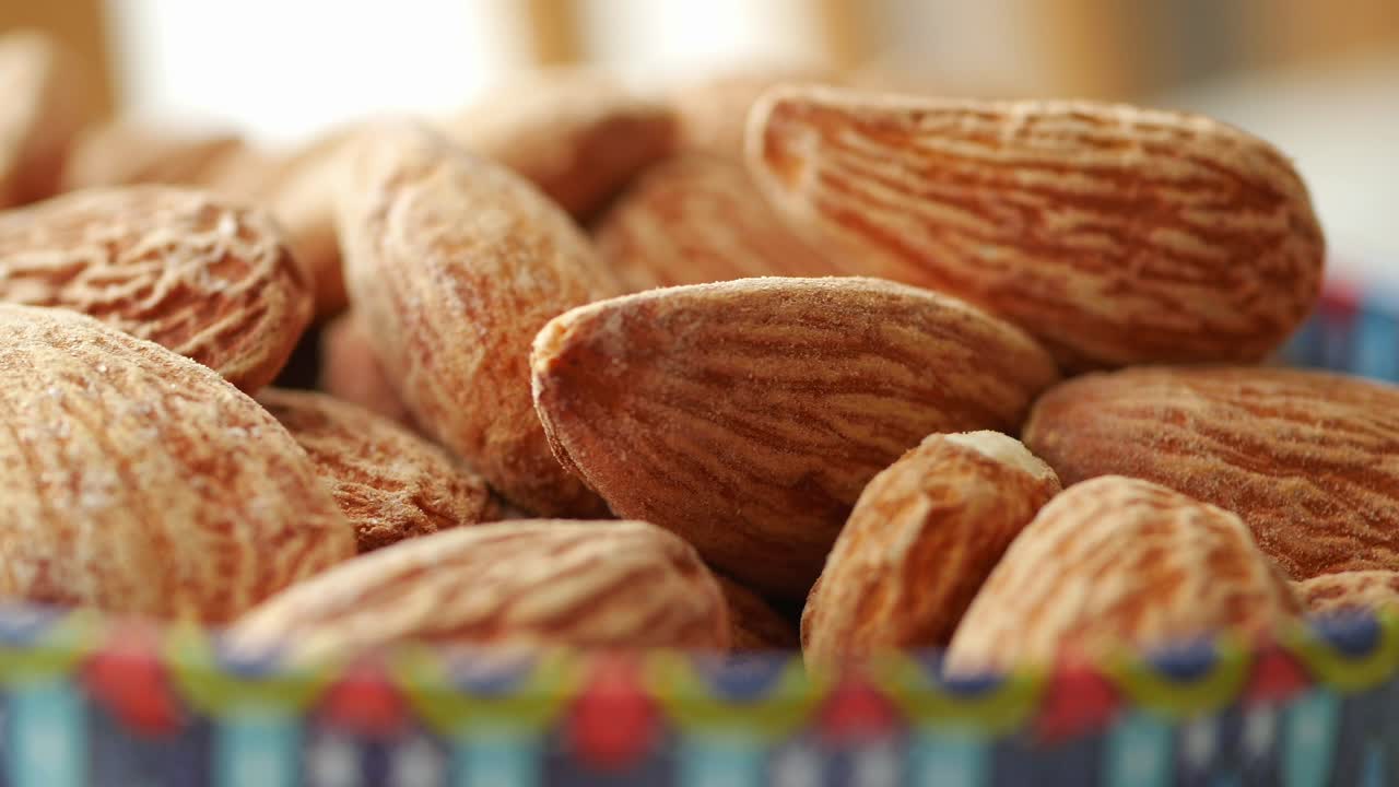 Close-up di mandorle