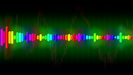 simulación del espectro de audio