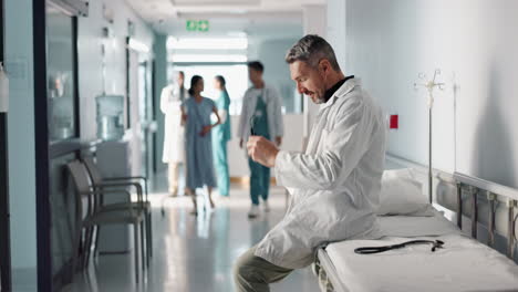depression, sad or grief with a doctor