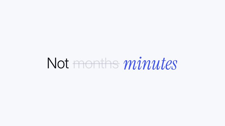 Animated Text Displaying Not Months Minutes