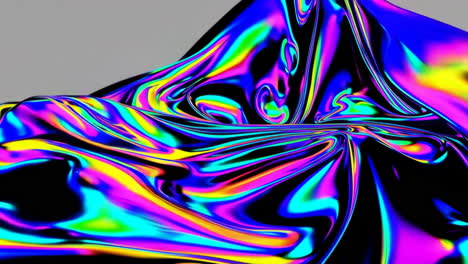 abstract psychedelic iridescent fabric