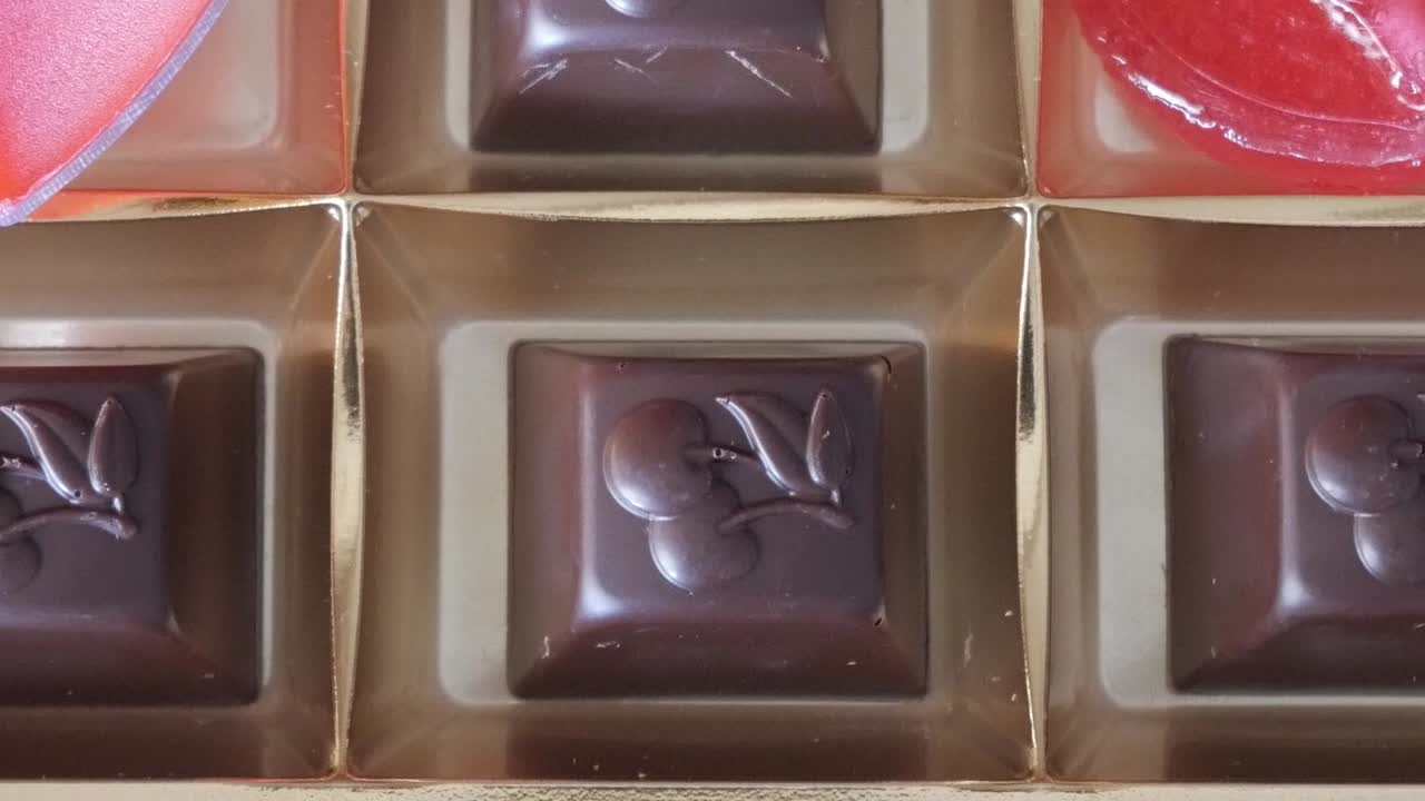 Delicious chocolate truffle with a heart-shaped design, perfect for Valentine's Day