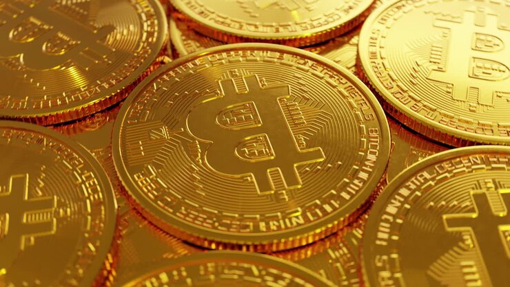 Bitcoin in rotazione. Video in loop