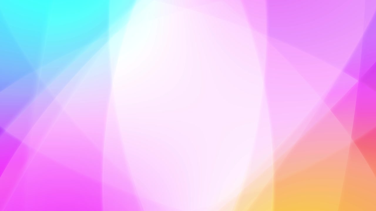 Pastel gradient abstract background soft cyan pink purple and orange geometric layers corporate