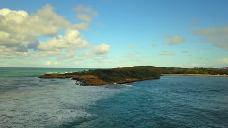 Droning-towards-Punta-Vacia-Talega-in-Pinones-Puerto-Rico