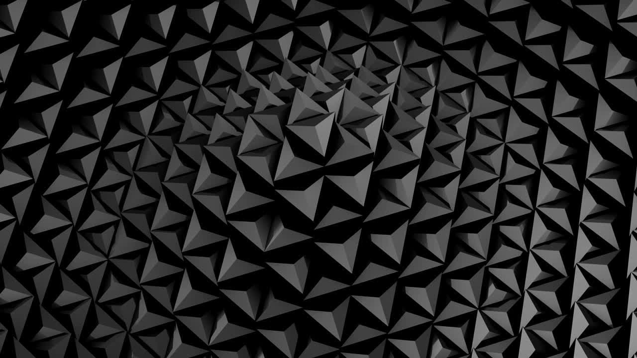 треугольники сформировали волну