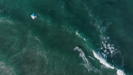 surfer riding a wave