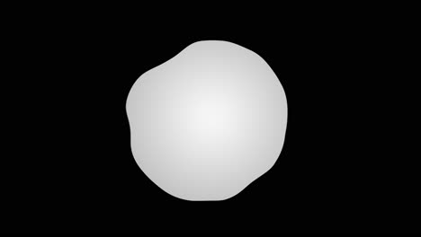 Abstract Oval Shape
