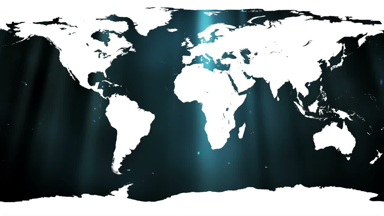 반이는 배경에 색 세계 지도