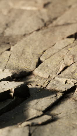 close up of rough stone surface