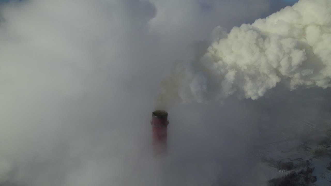 Power Plant Emissions in Winter