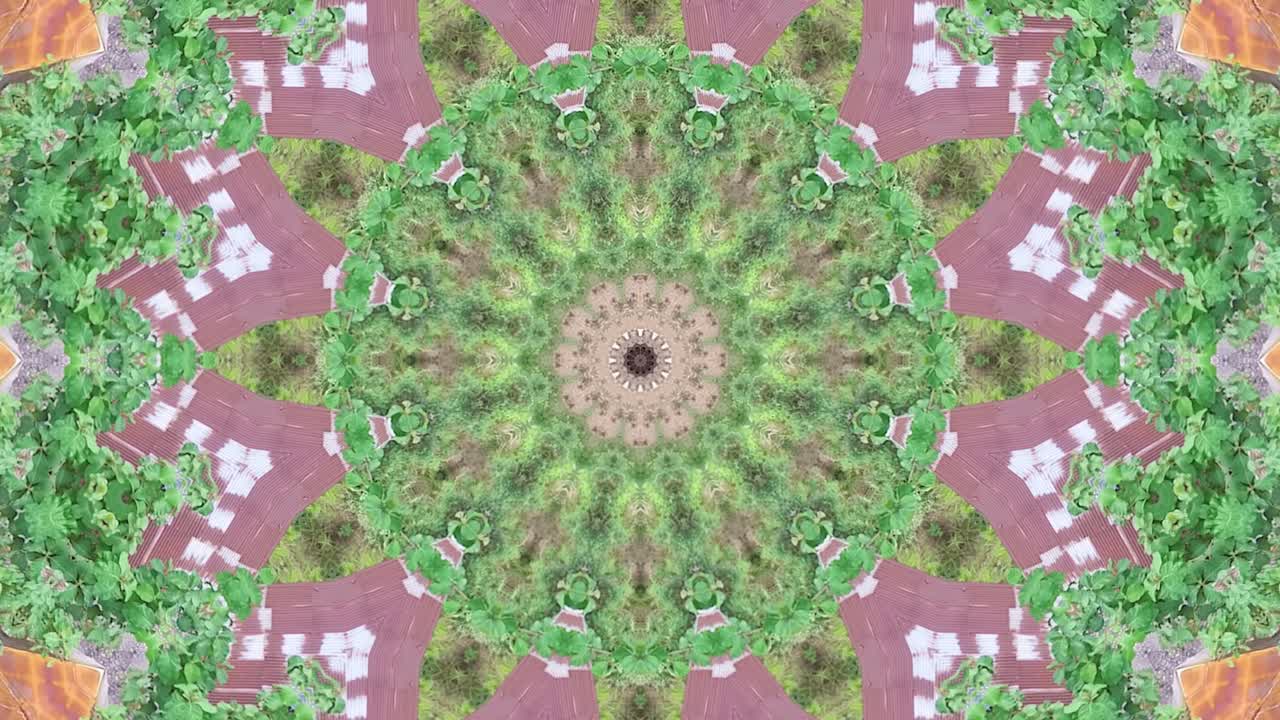 fondo del kaleidoscopio abstracto