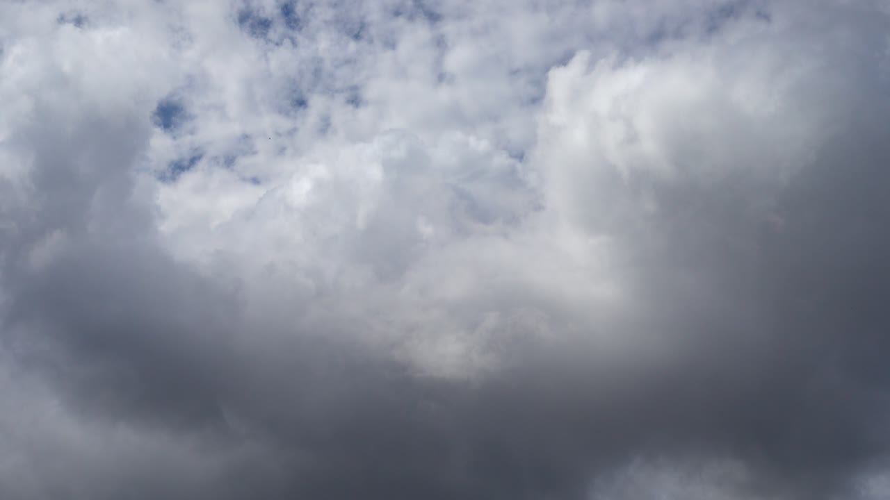 Shooting of clouds in the sky
