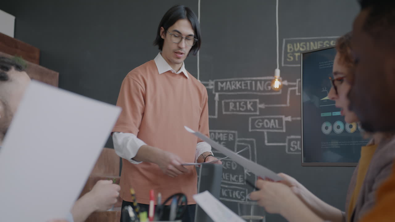 reunión de negocios en curso