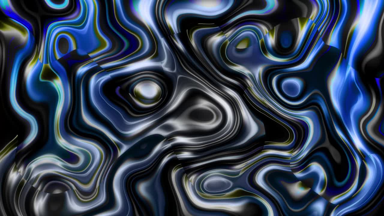 Sfondo astratto con texture luminosa, colorata e di tendenza di liquido oleoso