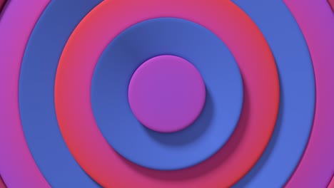 fondo de círculos concéntricos abstractos