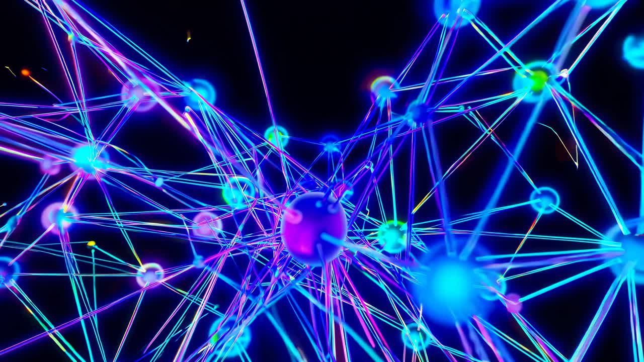 Abstract Neon Network