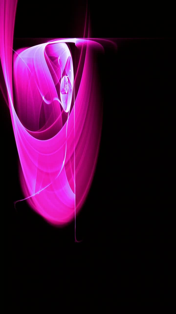 Vortici di Luce Astratti Luminosi Rosa e Viola
