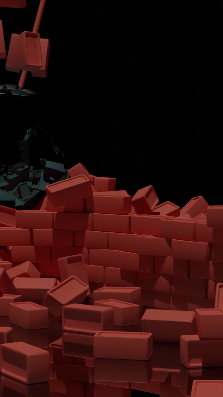 Breaking Brick Wall with Sphere Impact