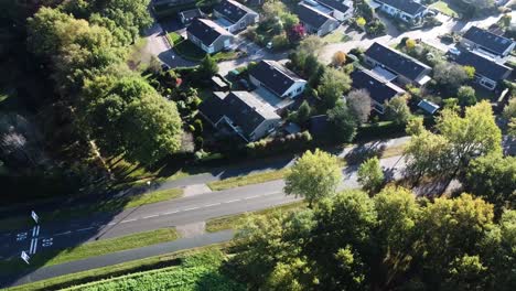 village of loon from above